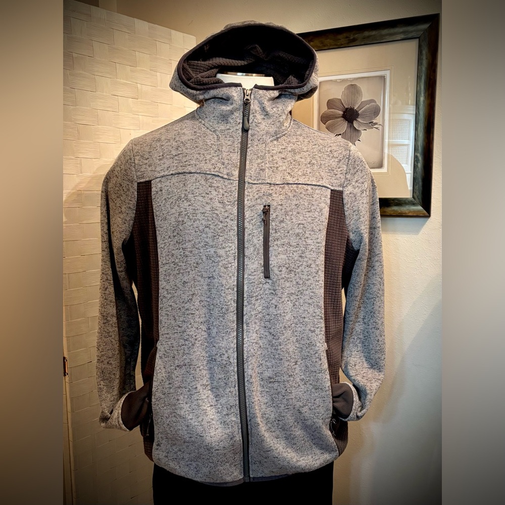 JOCKEY SPORT MEN’S COMFORTABLE FULL ZIP HOODIE. SIZE XL